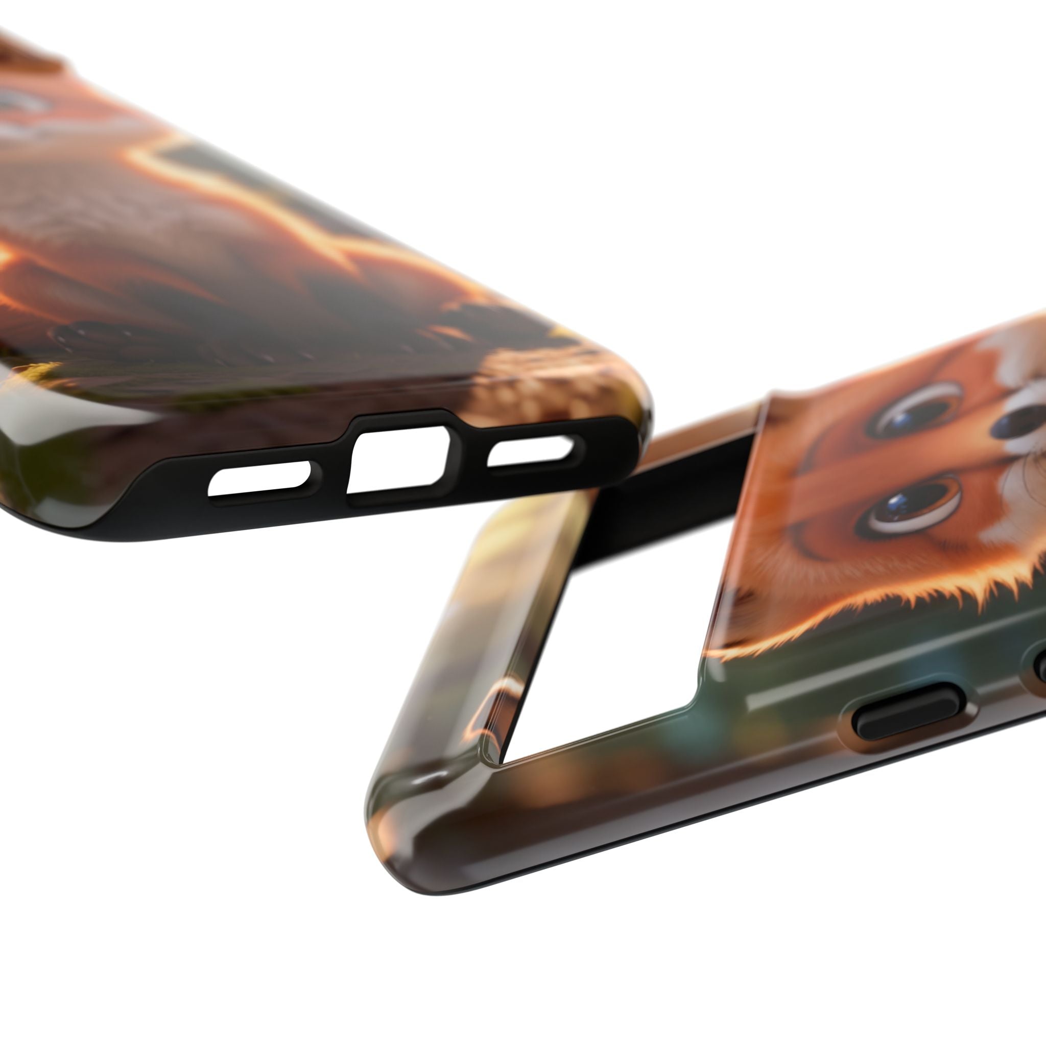 Cute Fox Phone Case – Adorable Cartoon Fox Hard Shell